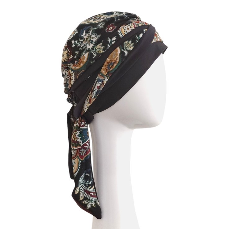 Pañuelo Lucia Black Cachemira · Carebell