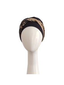 Turbante Confort Navy Paisley · Carebell