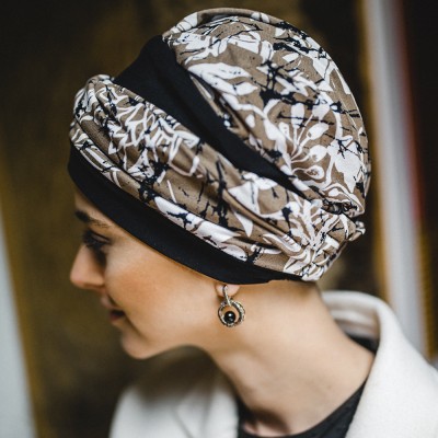 Turbante Elegance Paint Flowers · Carebell 2