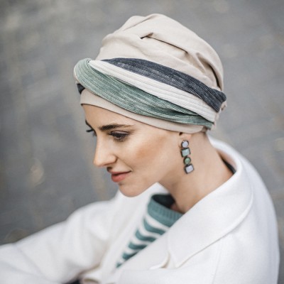 Turbante Elegance Velvet · Carebell 2