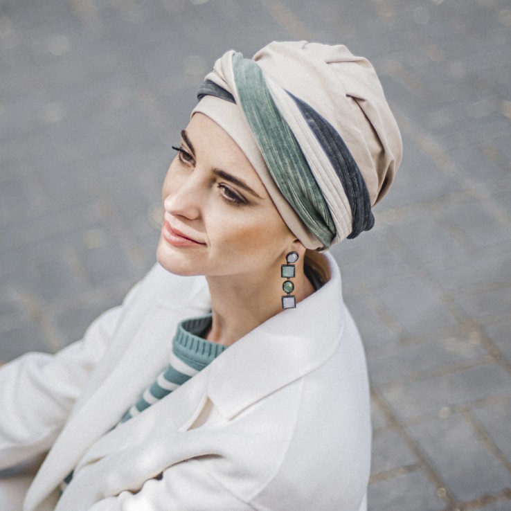 Turbante Elegance Velvet · Carebell