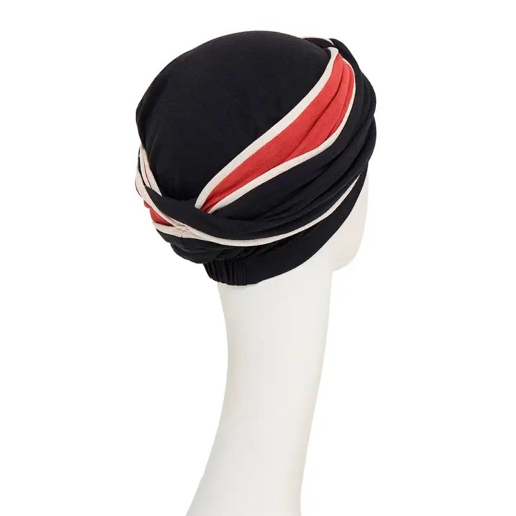 ELLA Deep Black- Christine Headwear