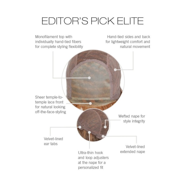 EDITOR'S PICK Elite ★★★★★★ - Peluca RAQUEL...