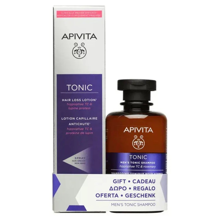 Pack Regalo Apivita Hair loss Lotion - Hombre