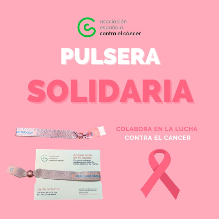 PULSERA "CANCER MAMA" AECC