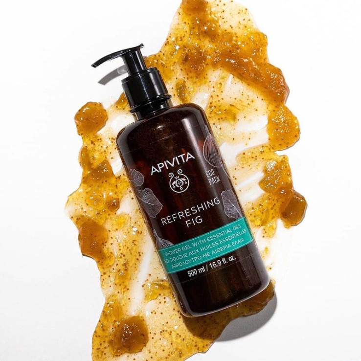 Apivita Refreshing Fig Gel De Baño Con Aceites...