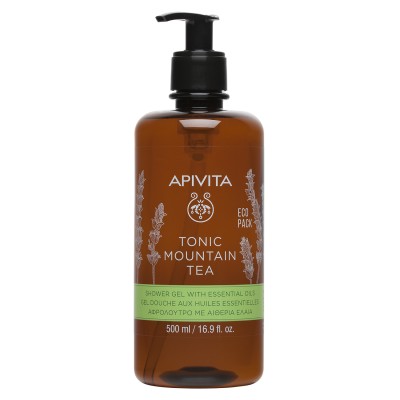 Apivita Tonic Mountain Tea Gel De Baño Con Aceites...