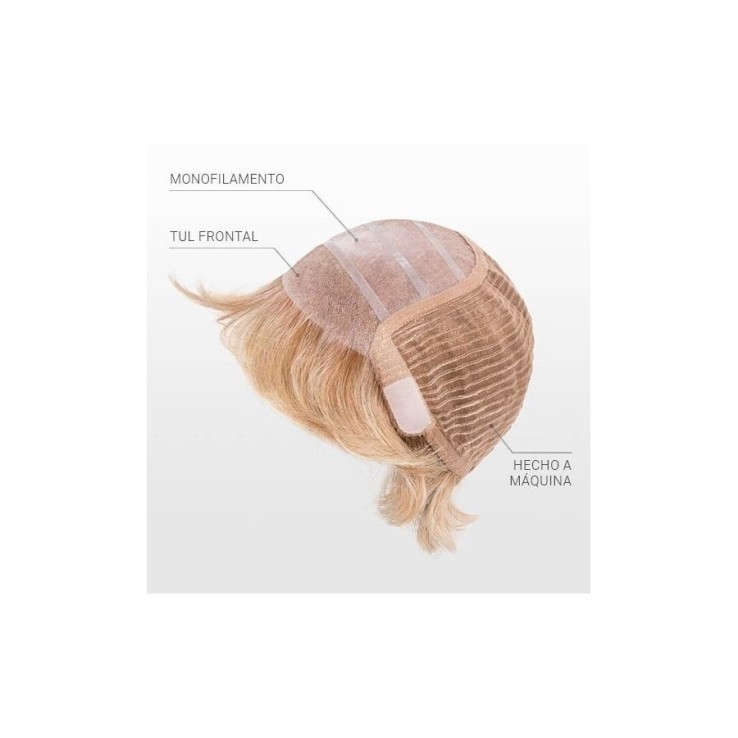 SUN MONO ★★★★◗◗ - Peluca de fibra sintética -...