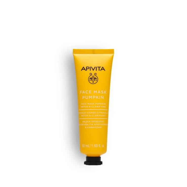 APIVITA - Mascarilla facial con calabaza - limpiadora & detox.