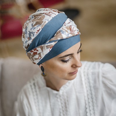 Turbante Elegance Campiña · Carebell 2