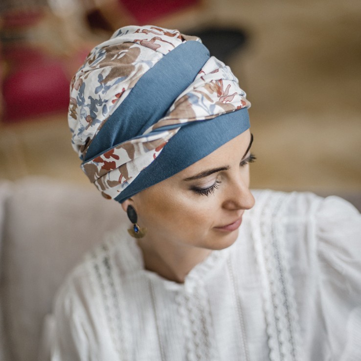 Turbante Elegance Campiña · Carebell