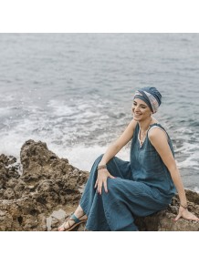 Turbante Elegance Mediterráneo Acero