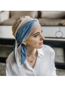 Pañuelo Smooth Blue Gold · Carebell