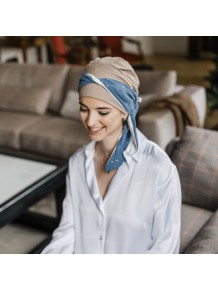 Pañuelo Smooth Blue Gold · Carebell