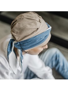 Pañuelo Smooth Blue Gold · Carebell