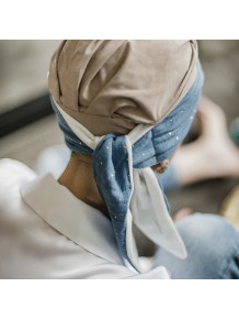 Pañuelo Smooth Blue Gold · Carebell