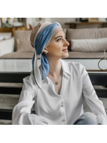 Pañuelo Smooth Blue Gold · Carebell