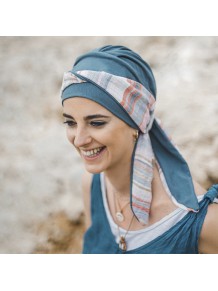 Pañuelo Smooth Mediterráneo Acero