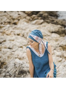 Pañuelo Smooth Mediterráneo Acero