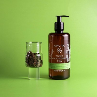 Apivita Tonic Mountain Tea Gel De Baño Con Aceites... 2