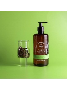 Apivita Tonic Mountain Tea Gel De Baño Con Aceites Esenciales - Formato Familiar 500ml