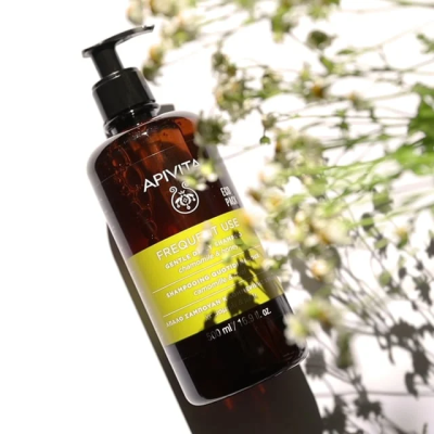 APIVITA - Champú Uso Frecuente - Formato Familiar 500ml. 2