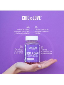 Gominolas de vitaminas · CHIC & LOVE · Pelo y uñas.
