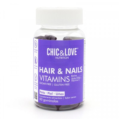 Gominolas de vitaminas · CHIC & LOVE · Pelo y uñas.