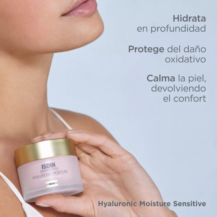 ISDIN - Crema facial hidratante para piel...