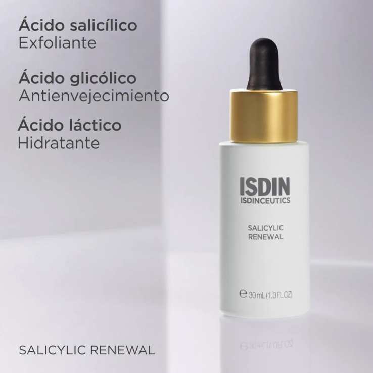 ISDINCEUTICS · SALICYLIC RENEWAL · 30ml.