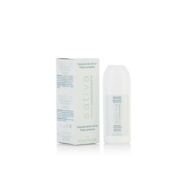 SATIVA Desodorante Roll-on para Pieles Sensibles.
