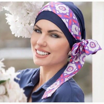 Gift Set Paris - Pack Masumi Yanna Navy (1 gorro + 3 cintas) 2