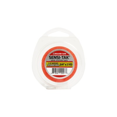 Walker Tape Adhesivo Rojo Sensi-Tak 3/4" x 3 Yards