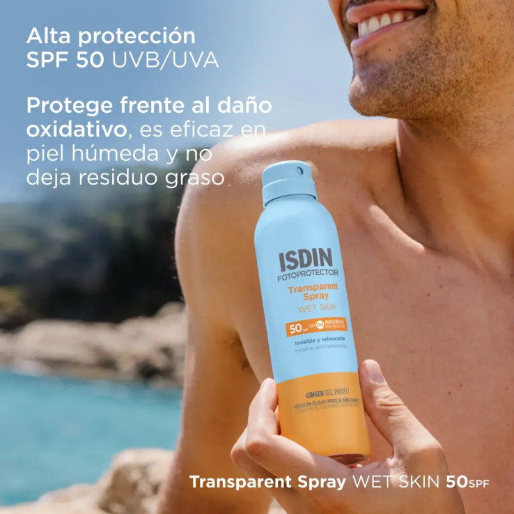 ISDIN Fotoprotector · Transparent Spray Wet...