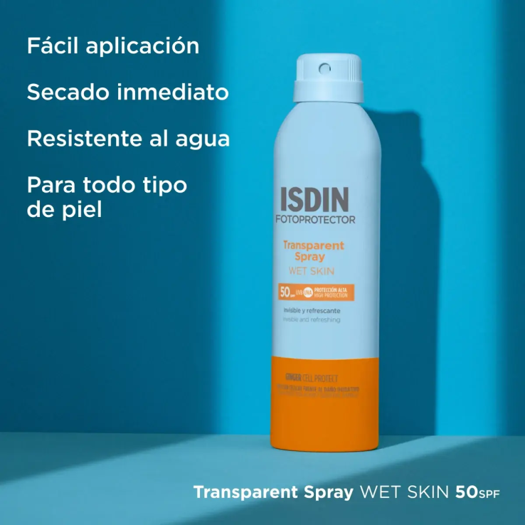 ISDIN Fotoprotector · Transparent Spray Wet...