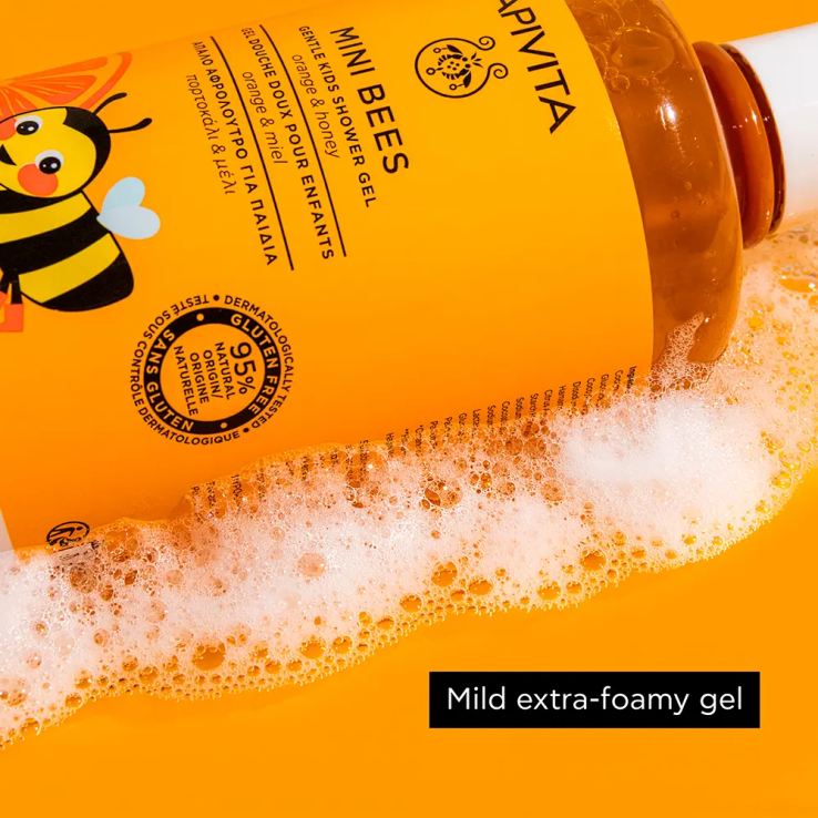 APIVITA MINI BEES · Gel de Ducha Suave para...