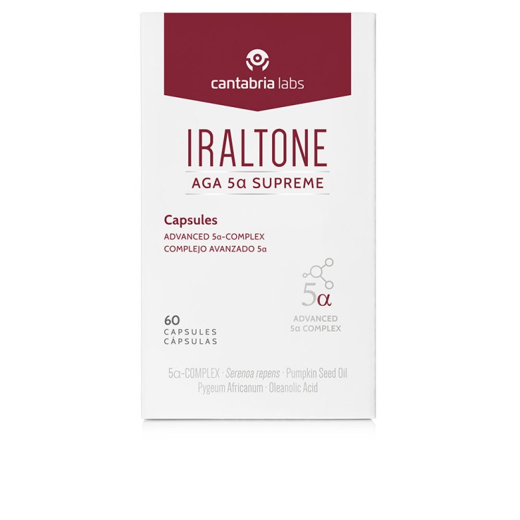 IRALTONE AGA 5A SUPREME - Anticaída Capilar Crónica · Cantabria Labs.