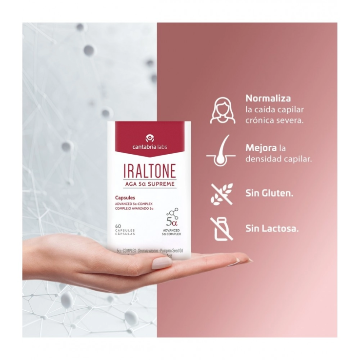 IRALTONE AGA 5A SUPREME - Anticaída Capilar...