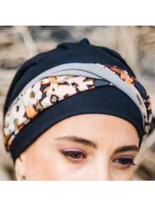 Turbante Elegance Night Flora · Carebell