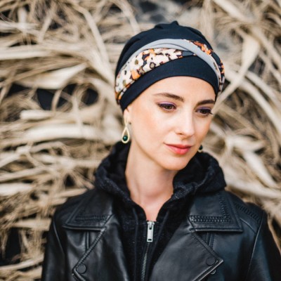 Turbante Elegance Night Flora · Carebell