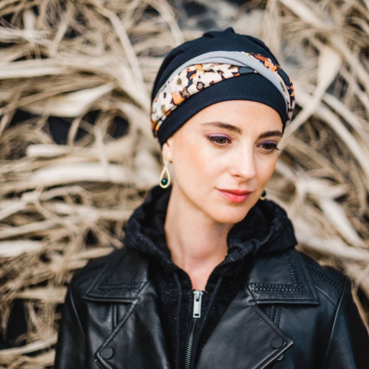 Turbante Elegance Night Flora · Carebell