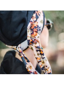 Pañuelo Smooth Night Flora · Carebell Headwear