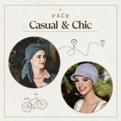 Pack Turbantes Casual & Chic Carebell Headwear