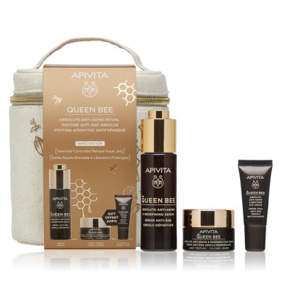 APIVITA QUEEN BEE - Neceser Regalo Serum (30ml) + Mini...