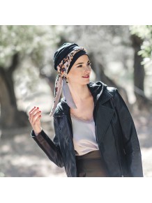 Pañuelo Smooth Night Flora · Carebell Headwear