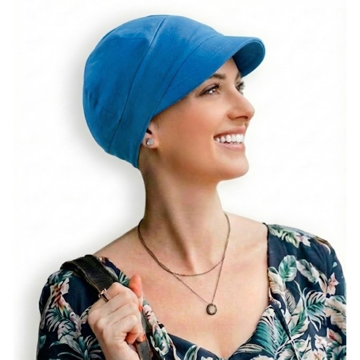 Gorra Oncológica Capri de Bambú - Transpirable...