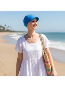 Gorra Oncológica Capri de Bambú - Transpirable para Alopecia