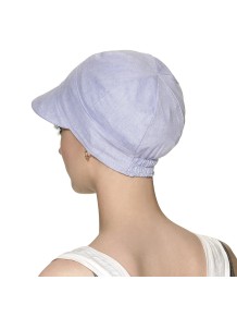 Gorra Denim Carebell Headwear - Gorra Oncológica de Algodón Estilo Vaquero