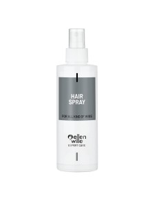Laca de fijación Hair Spray de Ellen Wille específica para pelucas y postizos.