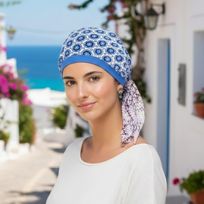 Pañuelo Oncológico Paris Pacific de Algodón - Carebell...